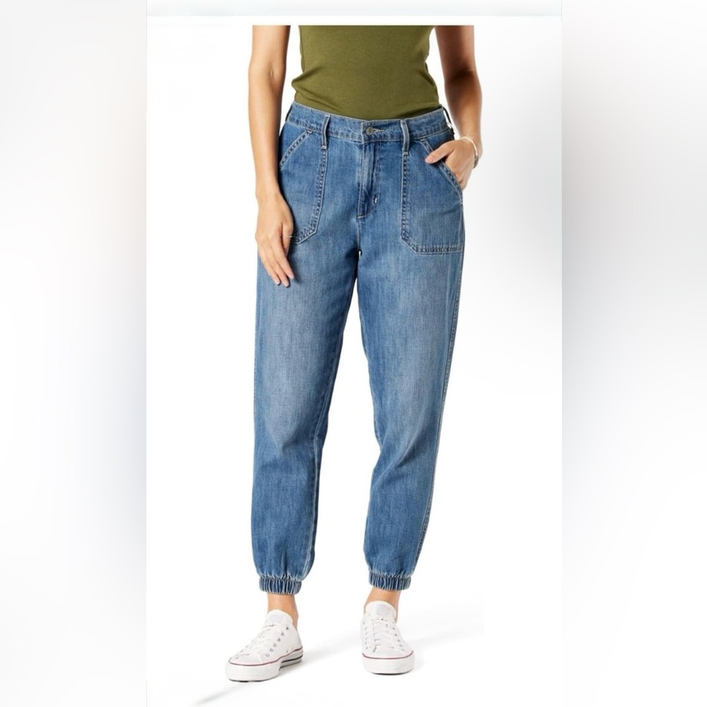 Signature by Levi Strauss Blue Boyfriend Jeans